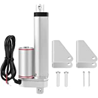 Actuador lineal de 24 V CC- carrera de 150 mm- alta resistencia 750N- actuador lineal eléctrico de línea recta- actuador…
